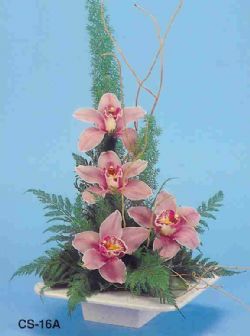  anakkale 14 ubat sevgililer gn iek  vazoda 4 adet orkide 